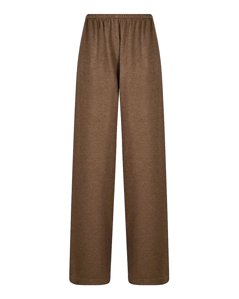 Ermanno Scervino elasticated-waistband trousers - Braun Braun