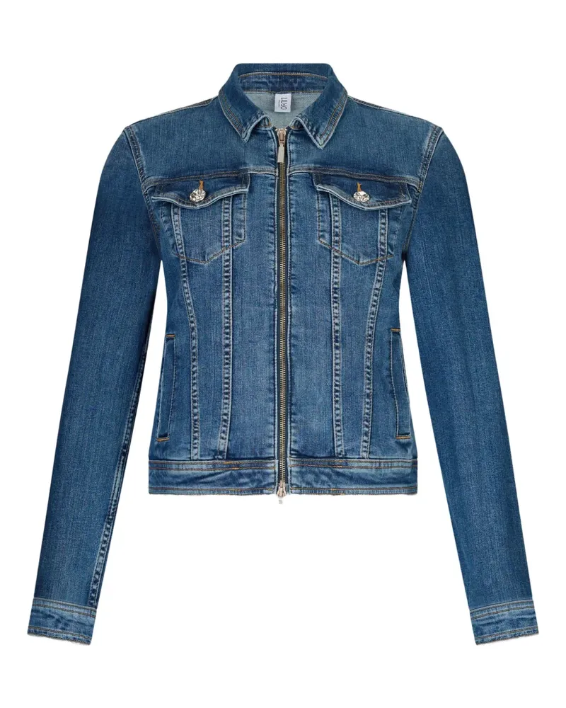 Liu Jo Jeansjacke mit Reißverschluss - Blau Blau