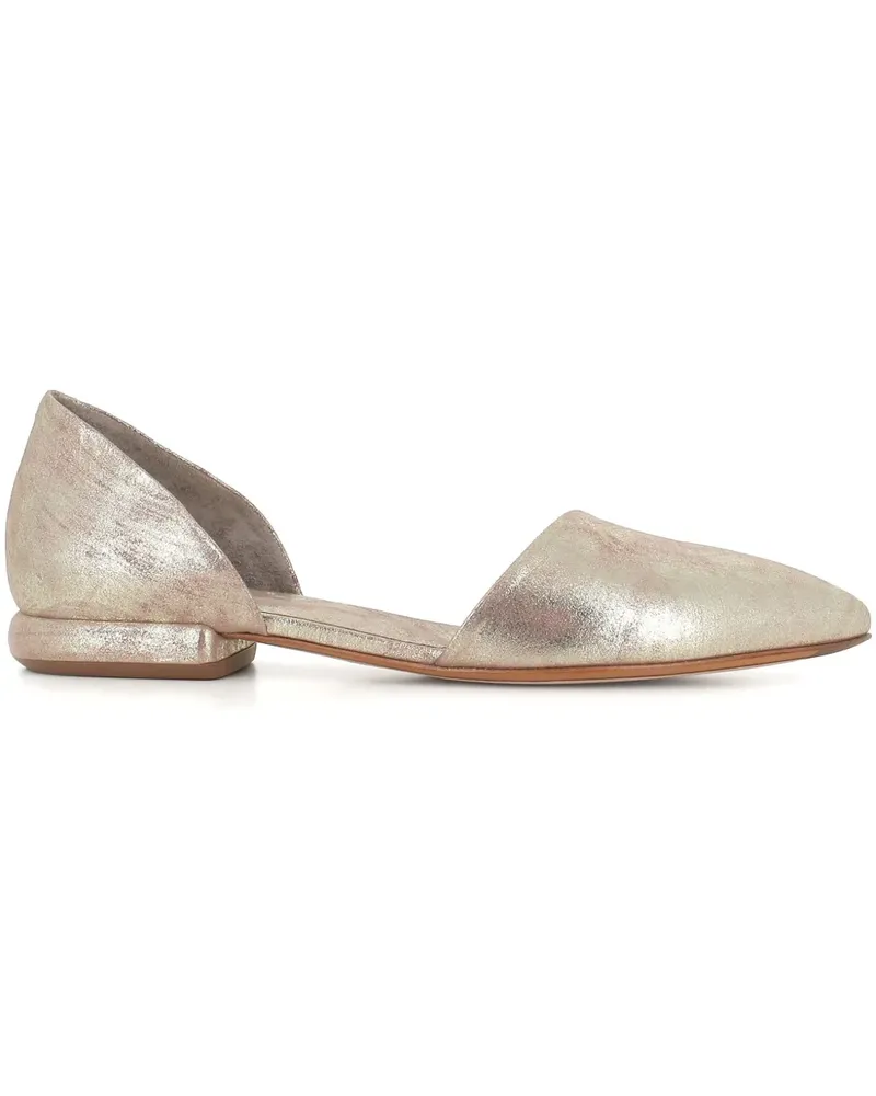 Officine Creative Italia Ballerinas aus Leder - Silber Silber