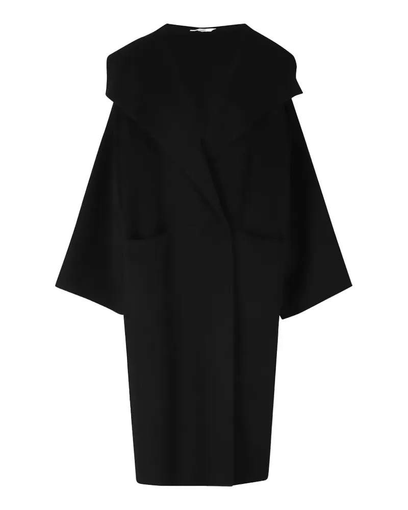 Hevò Isolecheradi shawl-collar coat - Schwarz Schwarz