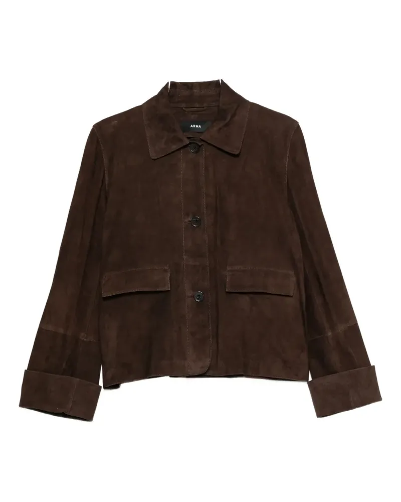 Arma Ella Jacke aus Wildleder - Braun Braun