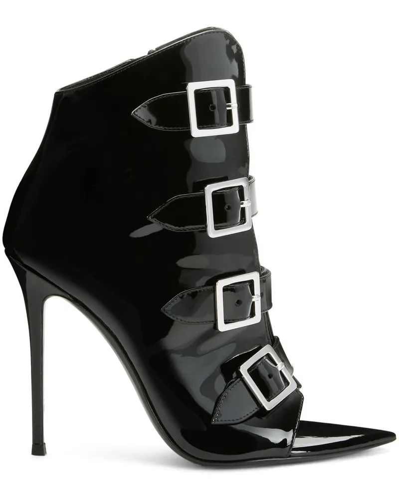 Giuseppe Zanotti Intriigo Stiefel 105mm - Schwarz Schwarz
