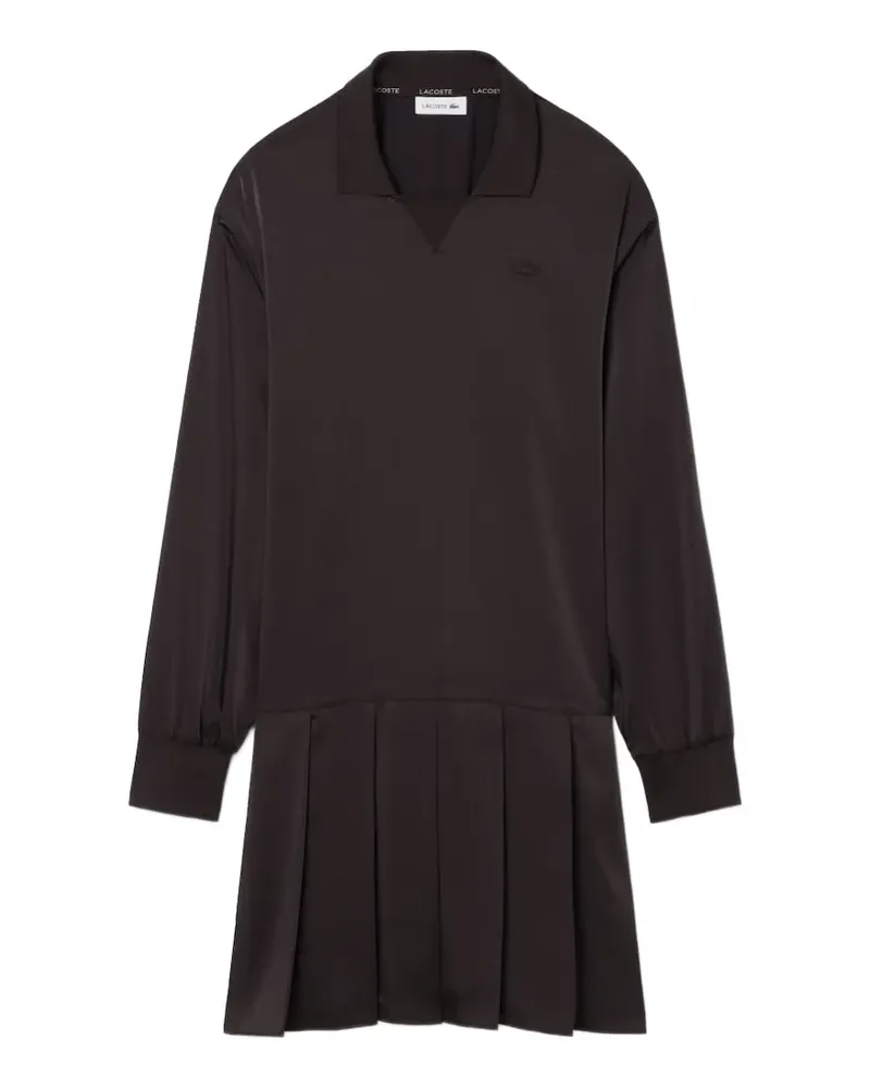 Lacoste pleated mini dress - Braun Braun