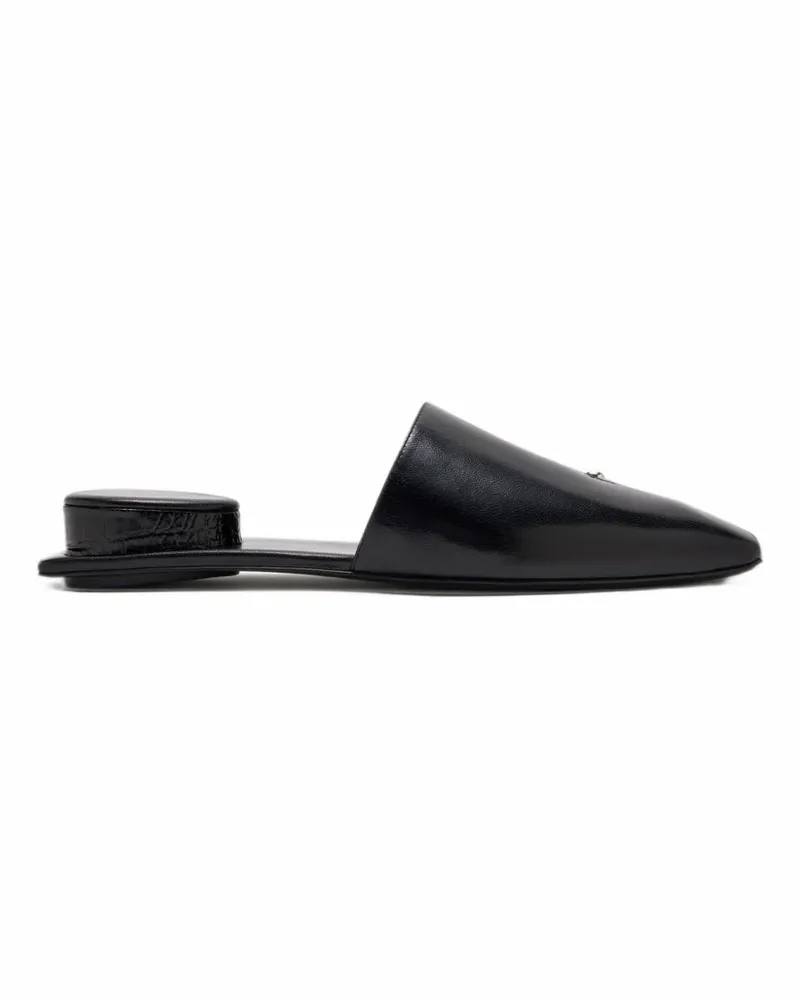 Tory Burch Pierced Mules - Schwarz Schwarz