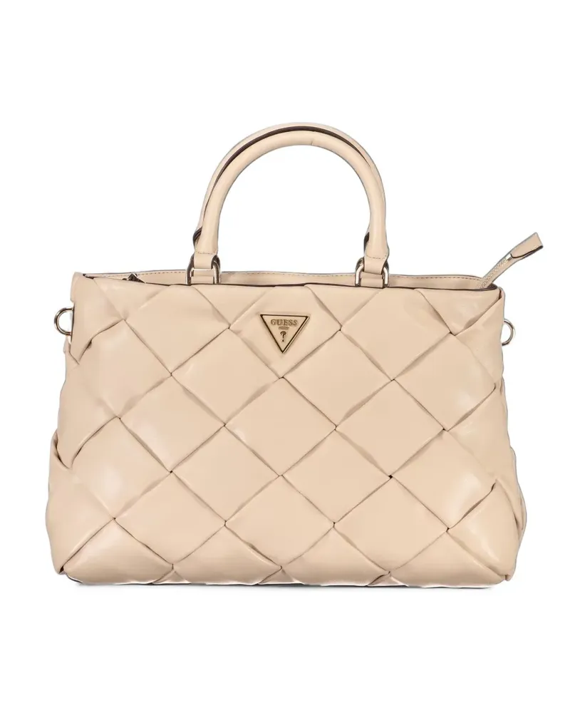 Guess Gewebter Rhea Tote Bag - Nude Nude