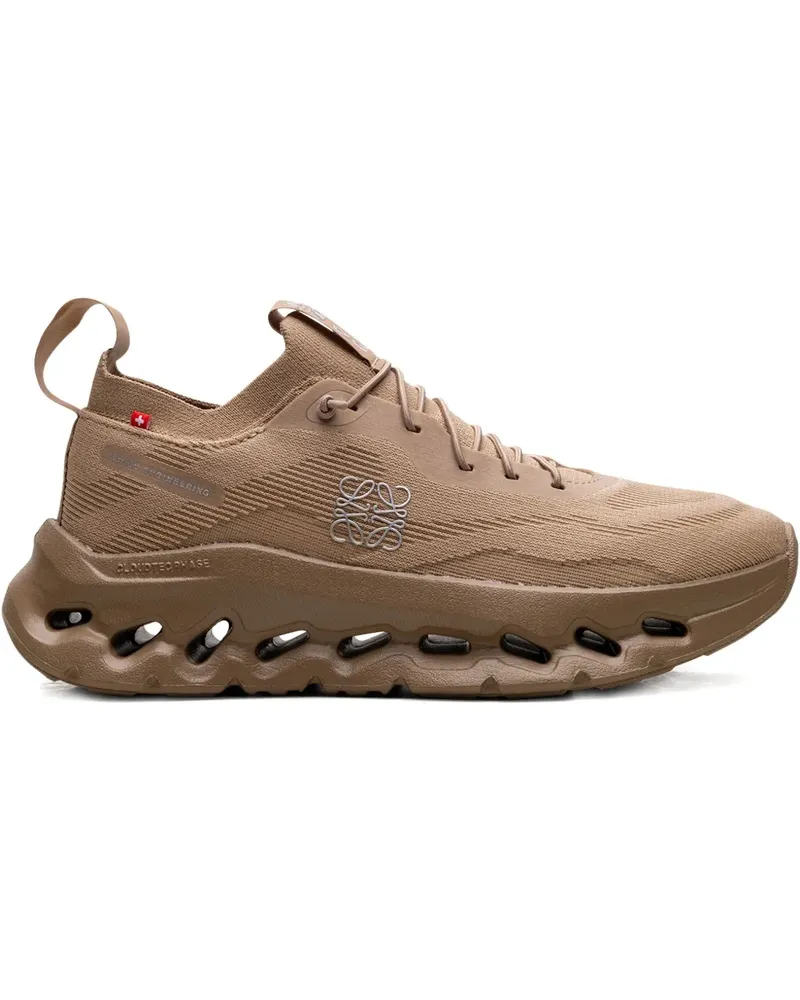 ON x Loewe Cloudtilt "Dark Sand" Sneakers - Braun Braun