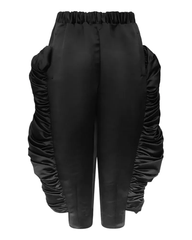 Comme des Garçons Hose mit runder Silhouette - Schwarz Schwarz