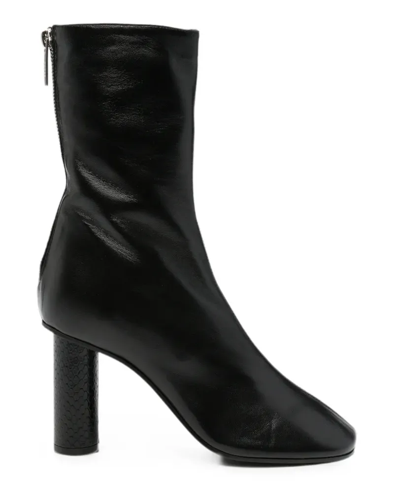 Paris Texas Stiefel mit Reißverschluss - Schwarz Schwarz
