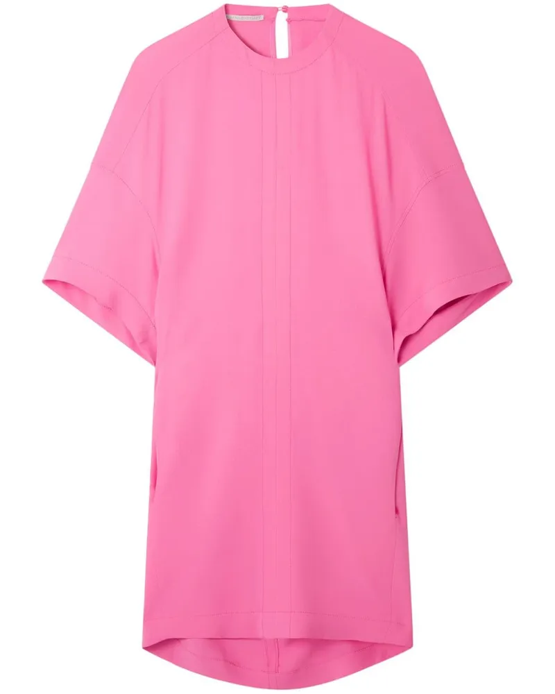 Stella McCartney T-Shirtkleid mit Glockenärmeln - Rosa Rosa
