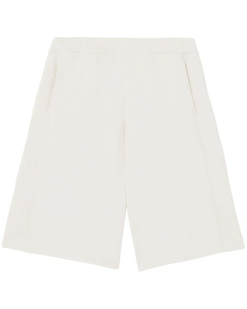 Burberry Joggingshorts mit Logo-Prägung - Nude Nude