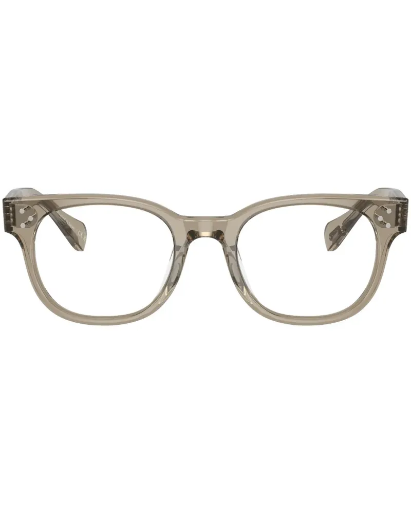 Oliver Peoples Afton Brille mit eckigem Gestell - Nude Nude