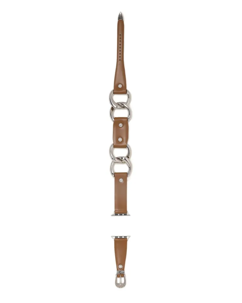 Toga Uhrenarmband aus Leder - Braun Braun