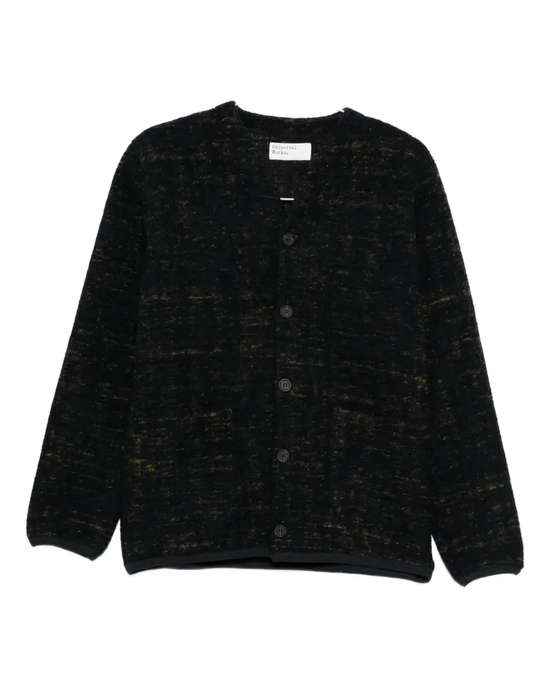 Universal Works V-neck cardigan - Blau Blau