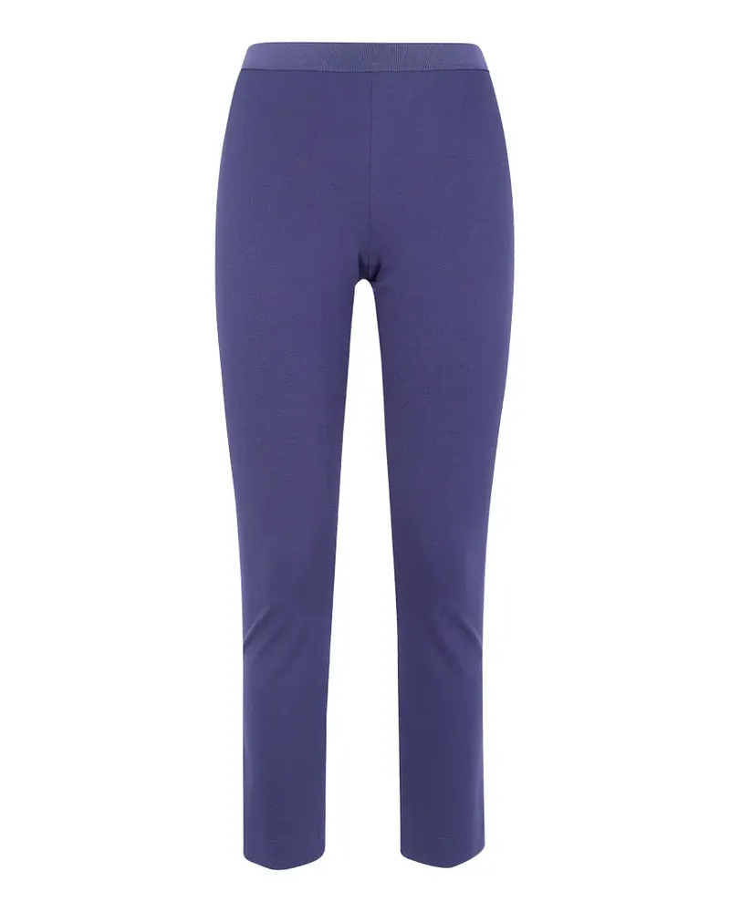 Liviana Conti Cropped-Hose mit Stretchbund - Blau Blau