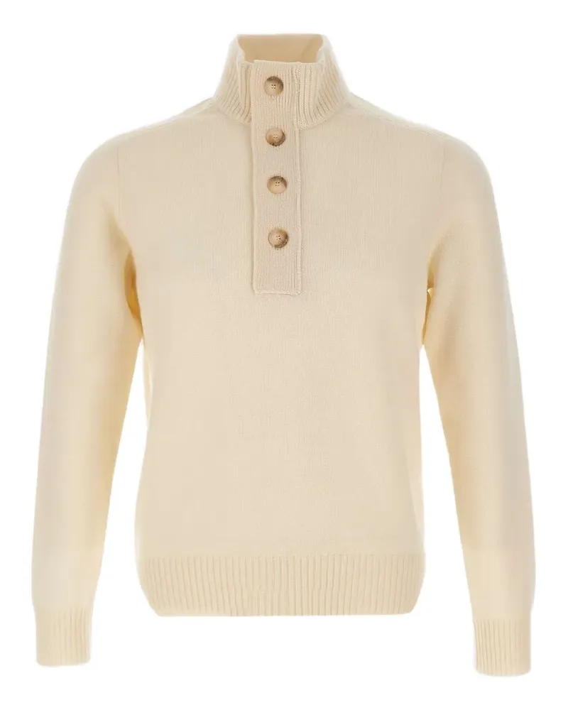 Gran Sasso Pullover mit Stehkragen - Nude Nude