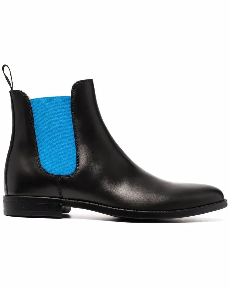 Scarosso Giacomo Blue Chelsea-Boots - Schwarz Schwarz