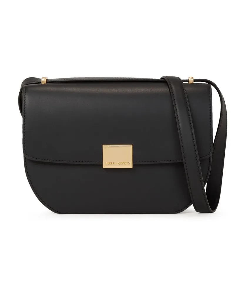 Karl Lagerfeld K/Forever Umhängetasche aus Leder - Schwarz Schwarz