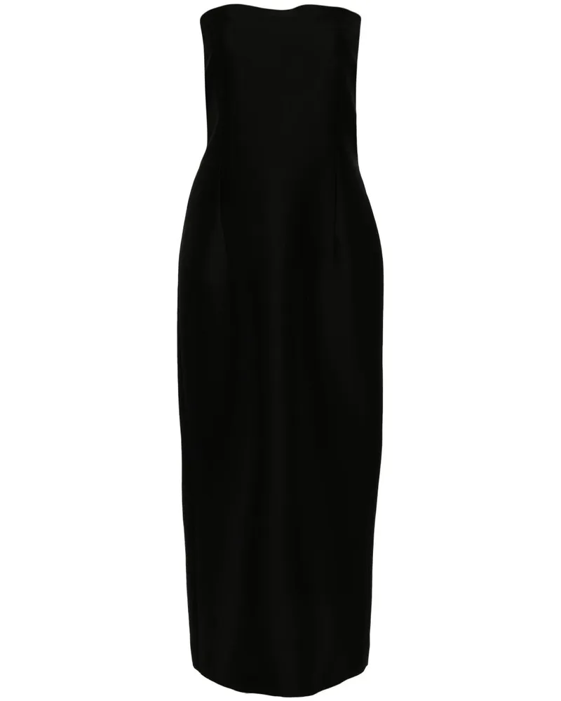 The Row Ward Kleid - Schwarz Schwarz