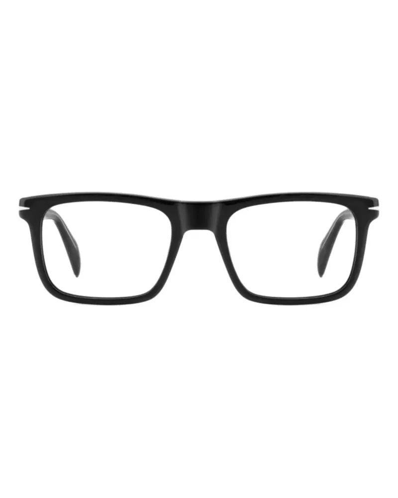 EYEWEAR by DAVID BECKHAM Brille mit eckigem Gestell - Schwarz Schwarz