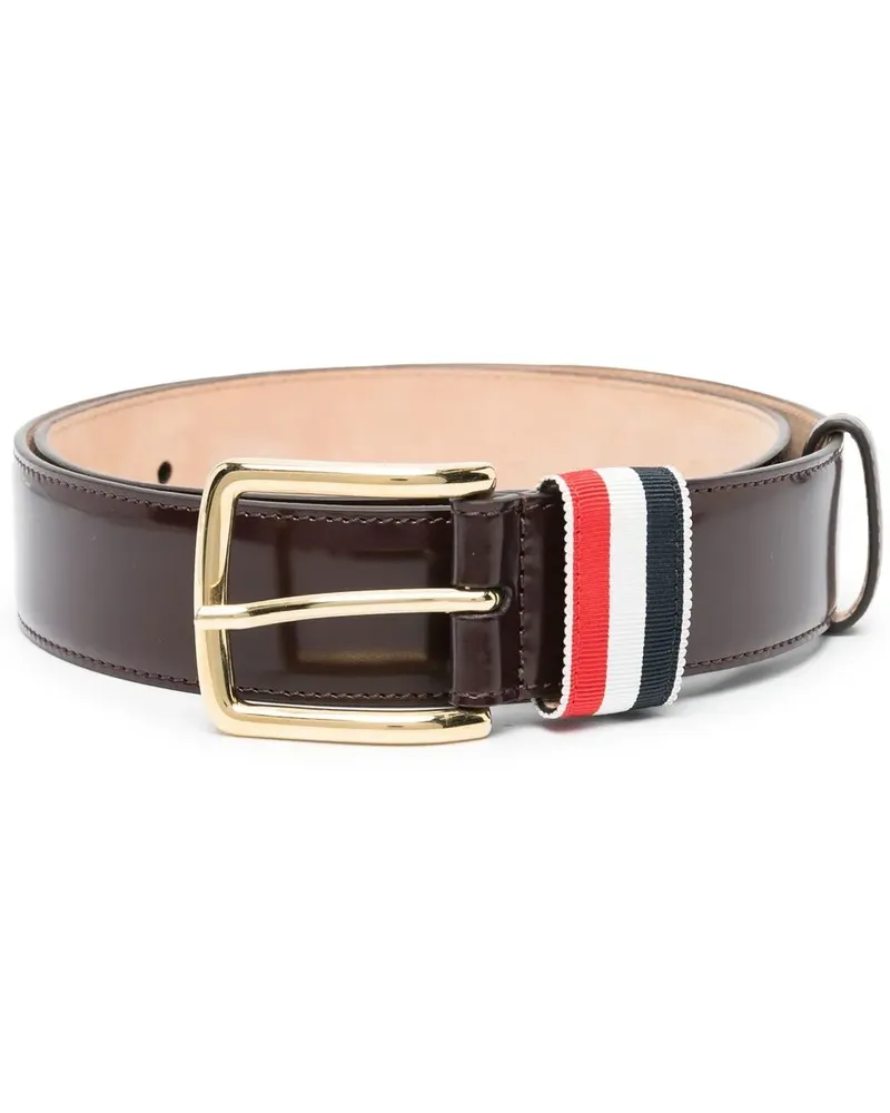 Thom Browne 35mm RWB stripe belt - Braun Braun