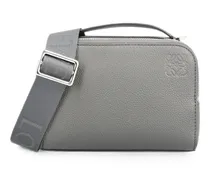 Anagram leather shoulder bag - Grau