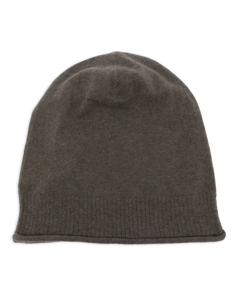 Ziggy Chen Beanie aus Kaschmir - Grau Grau