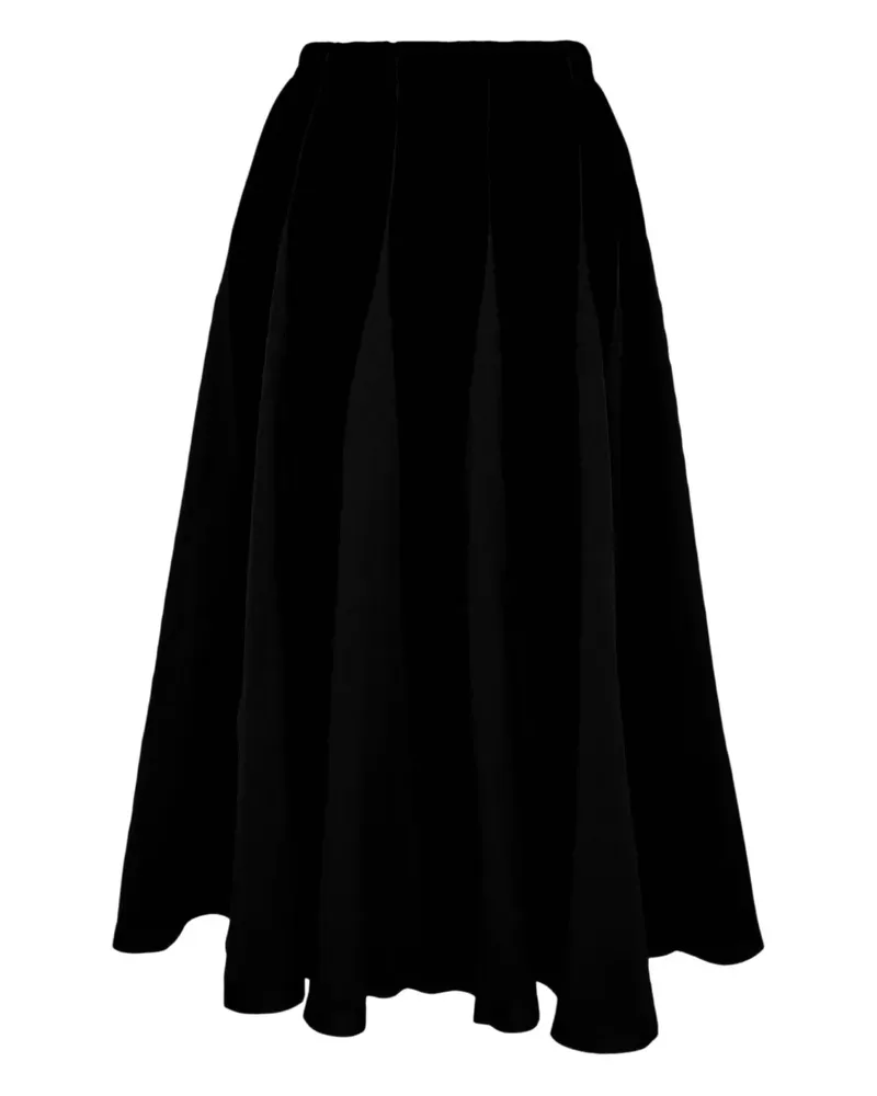 CFCL Conic maxi skirt - Schwarz Schwarz