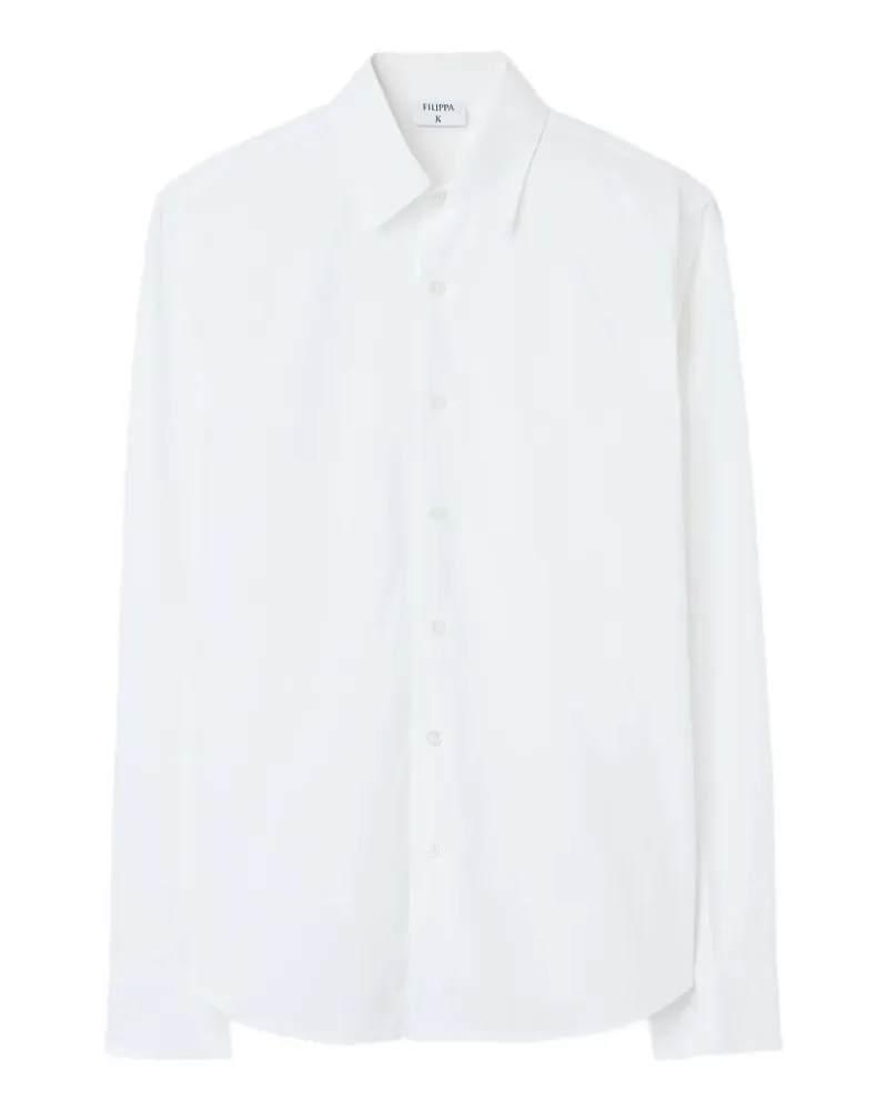 Filippa K slim-fit classic-collar shirt - Weiß Weiß