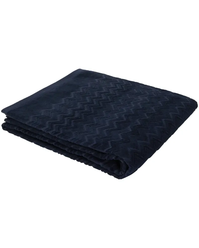 Missoni Home Chalk Badetuch - Blau Blau