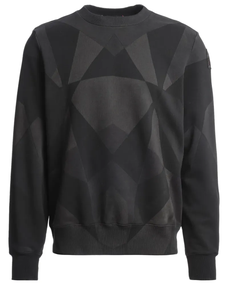 Parajumpers Sweatshirt mit geometrischem Print - Schwarz Schwarz