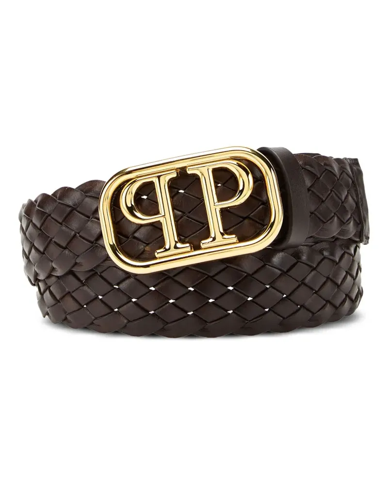 Philipp Plein Klassischer Gürtel - Braun Braun