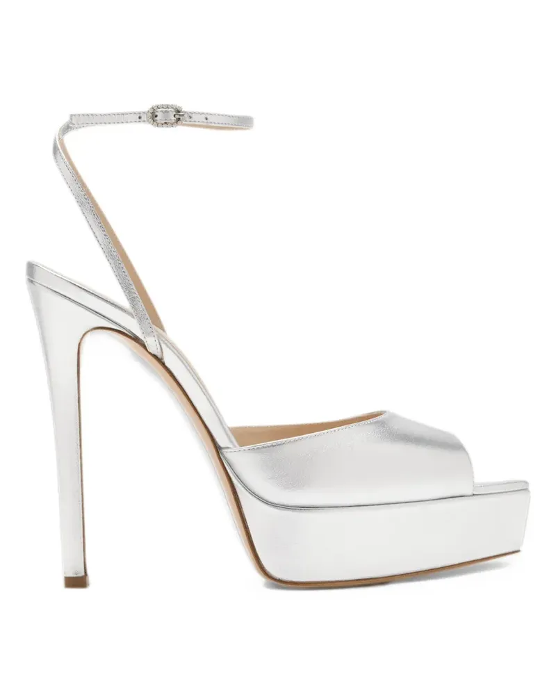 Andrea Wazen Loulou platform sandals - Silber Silber