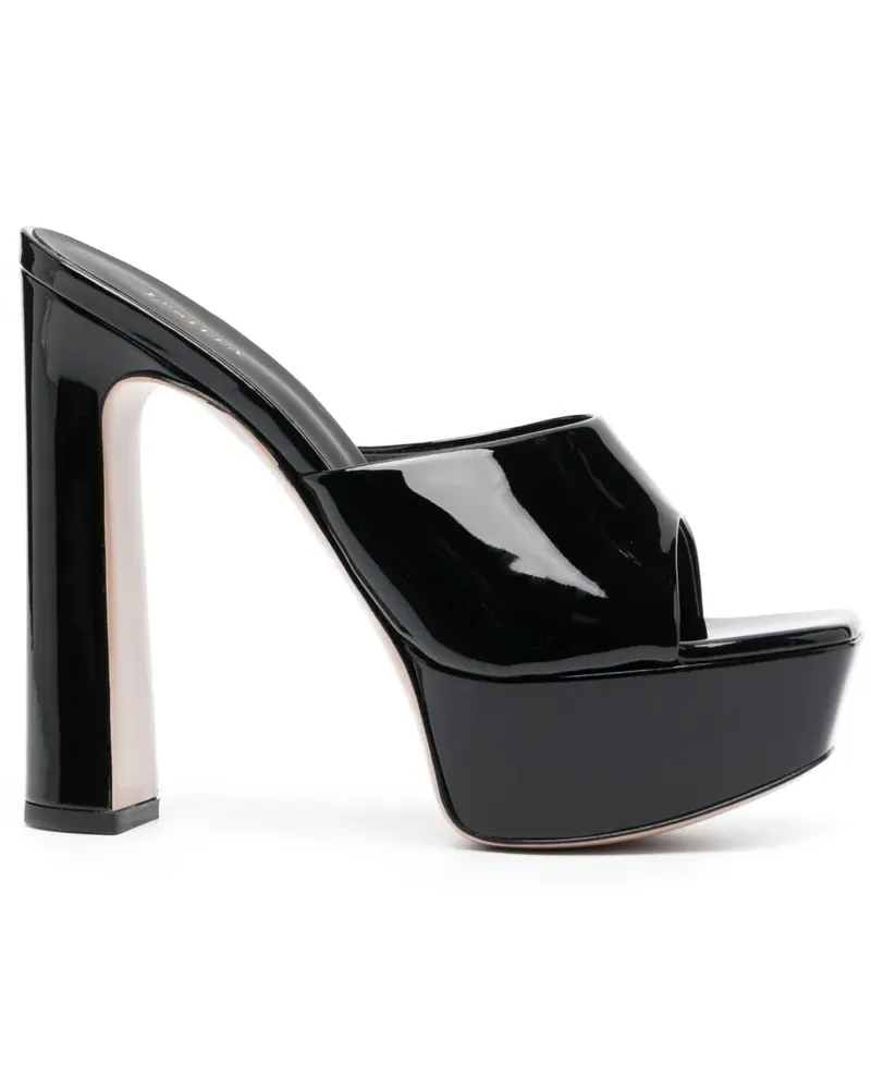 Le Silla Resort Mules 140mm - Schwarz Schwarz