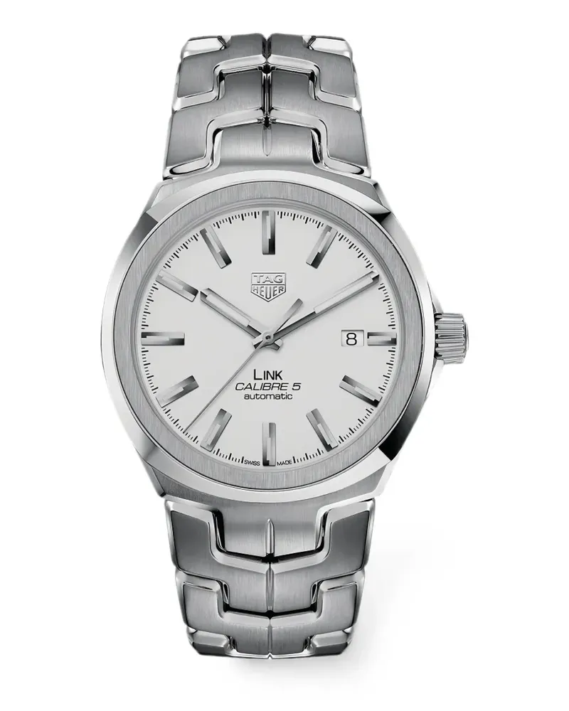 TAG Heuer Link 41mm watch - Weiß Weiß