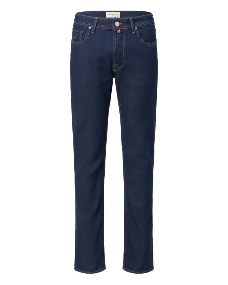 Jacob Cohën Jeans mit Kontrastnähten - Blau Blau