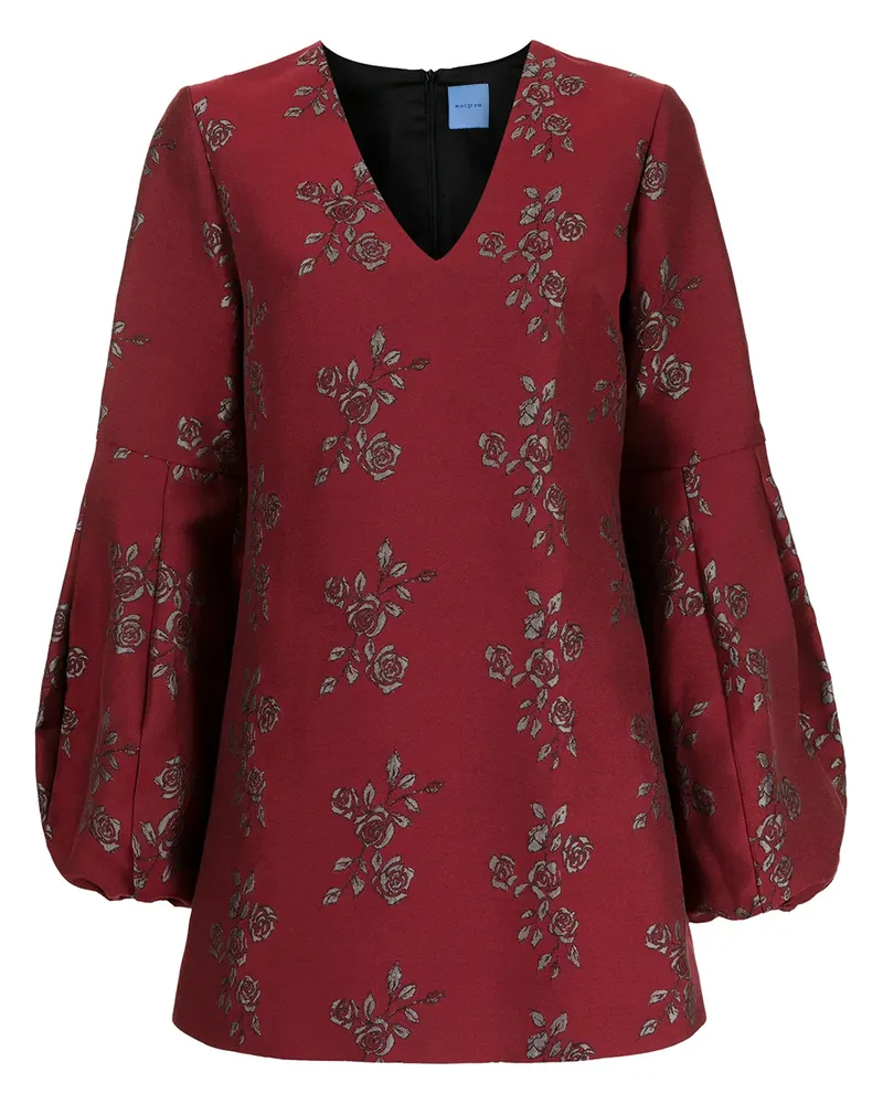 macgraw Besticktes Minikleid - Rot Rot
