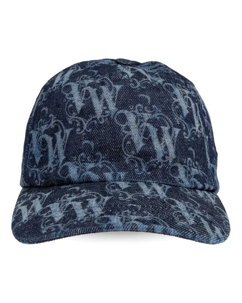 Vivienne Westwood Gemusterte Baseballkappe - Blau Blau