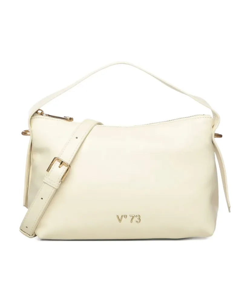 V°73 Isabella Schultertasche - Weiß Weiß