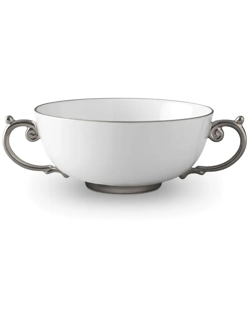 L’OBJET Aegean Suppenschüssel 14cm - Weiß Weiß