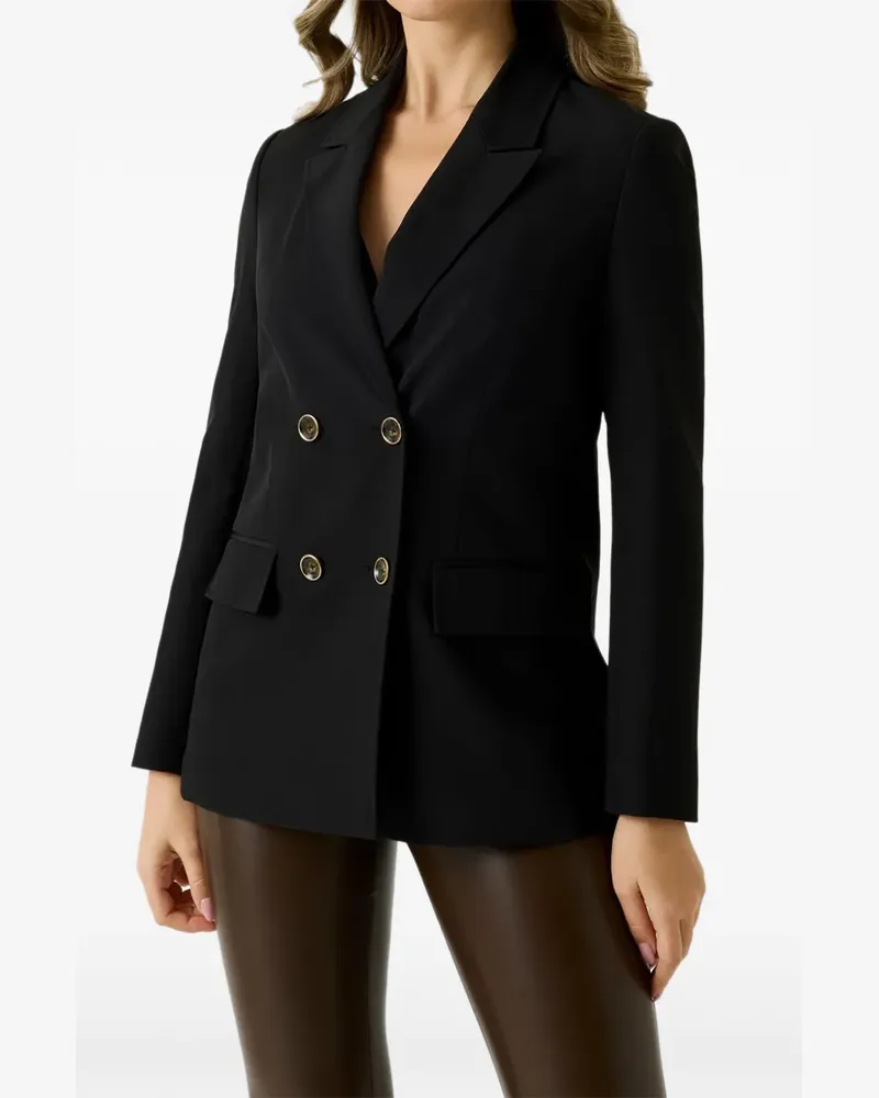 Guess Doppelreihiger Nausica Blazer - Schwarz Schwarz