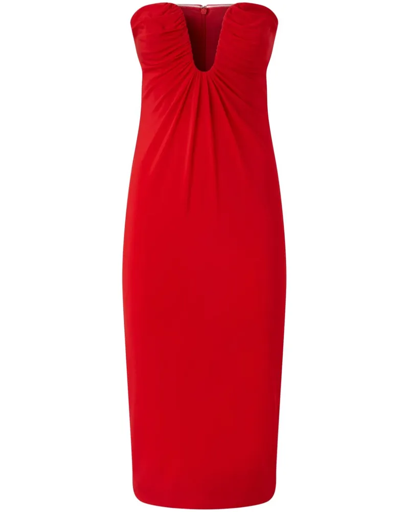 Pinko Schulterfreies Minikleid - Rot Rot