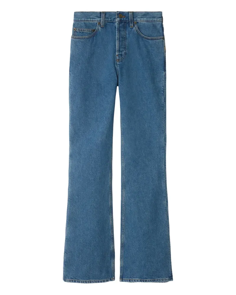 Burberry Jeans mit hohem Bund - Blau Blau