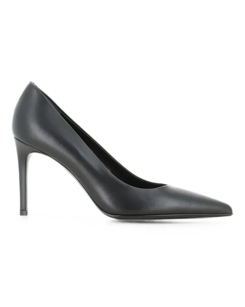 Sergio Levantesi pointed-toe pumps - Schwarz Schwarz