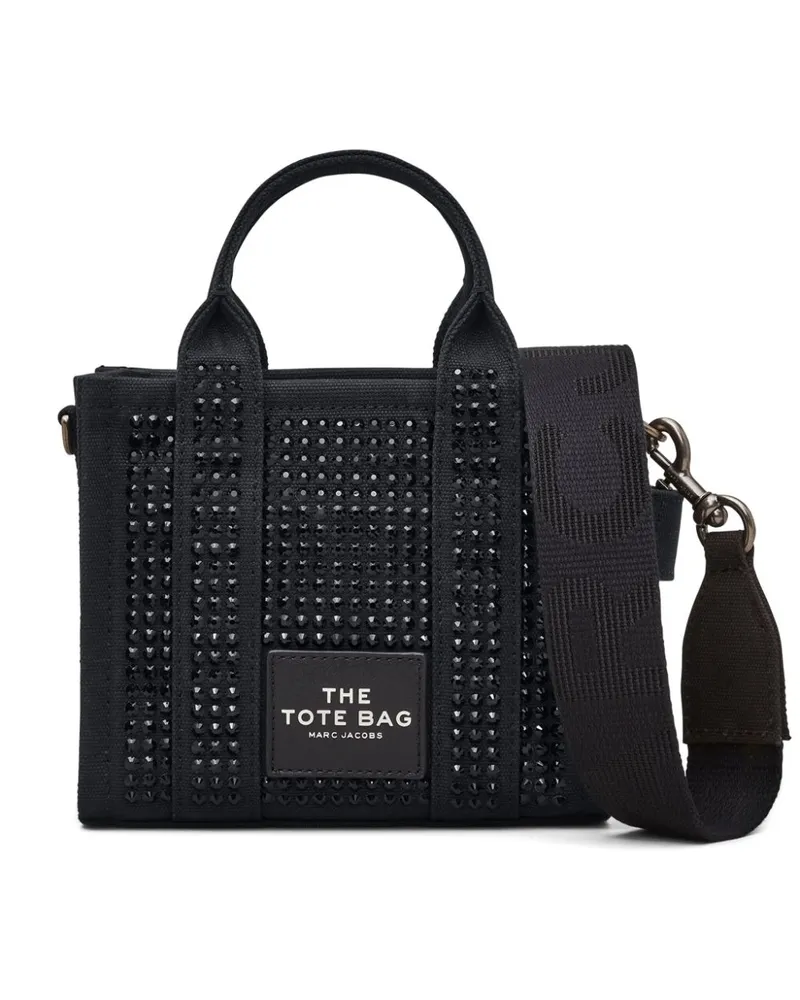 Marc Jacobs The Crystal Canvas Handtasche - Schwarz Schwarz