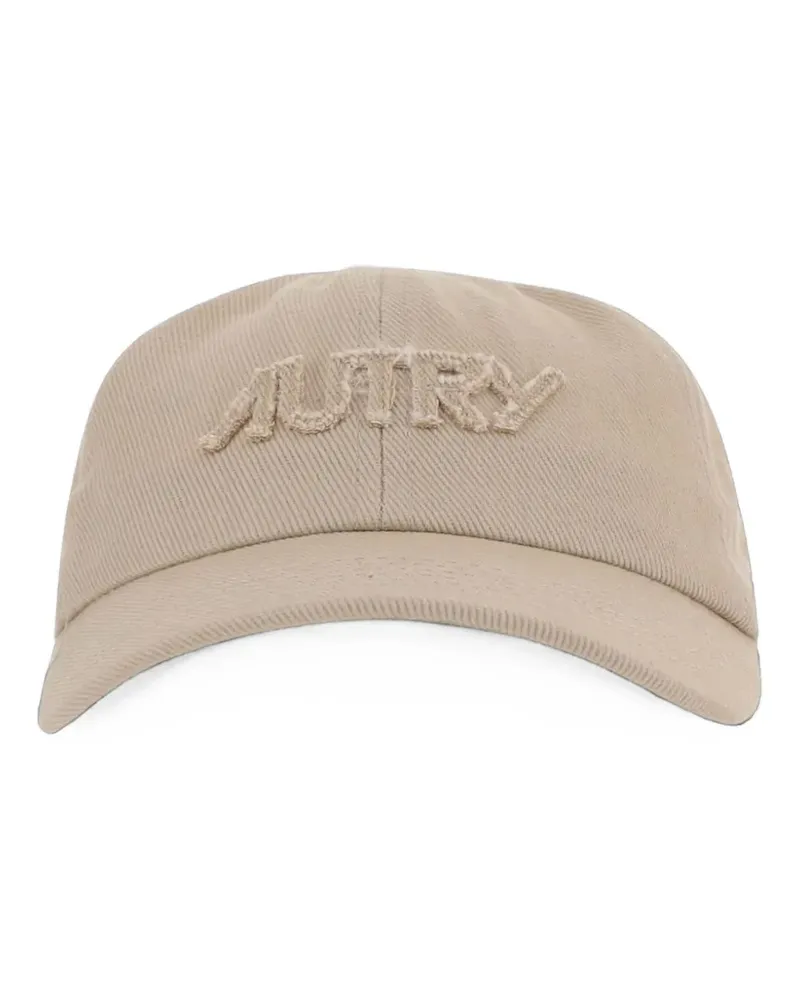 AUTRY logo-embroidered cap - Nude Nude