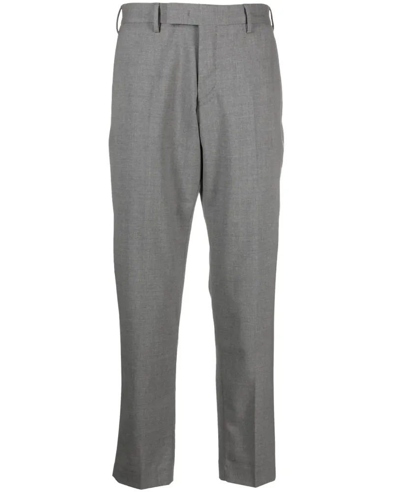 PT TORINO Klassische Cropped-Hose - Grau Grau