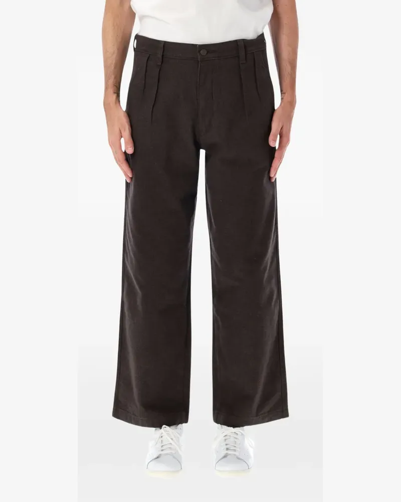 Levi's XX Baggy Hose mit Faltendetail - Braun Braun