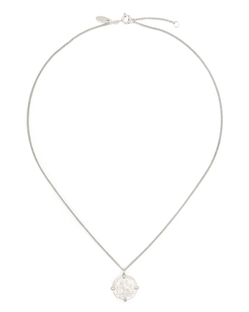 Wouters & Hendrix coin-pendant necklace - Silber Silber