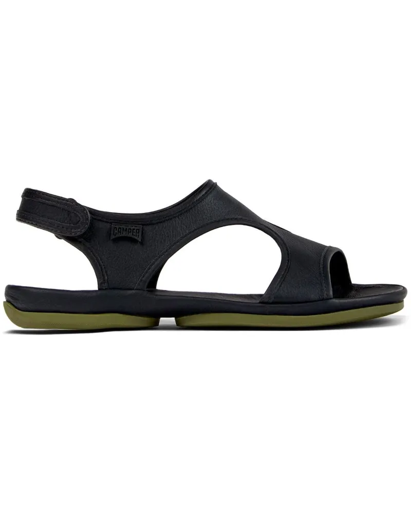 Camper Right Slingback-Sandalen - Schwarz Schwarz
