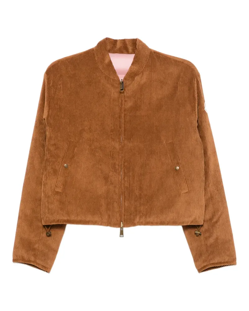 Moncler Wendbare Cordjacke - Braun Braun